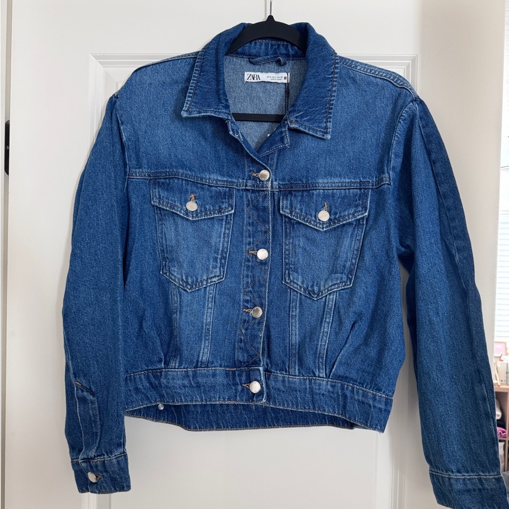Dark Blue Denim Zara Jacket